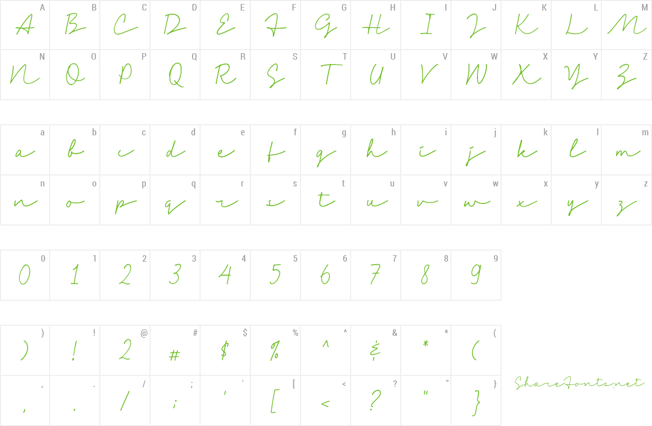 Font The Goblick preview